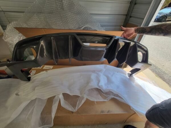Mustang Carbon Fiber Type-AR Rear Diffuser. - Image 2