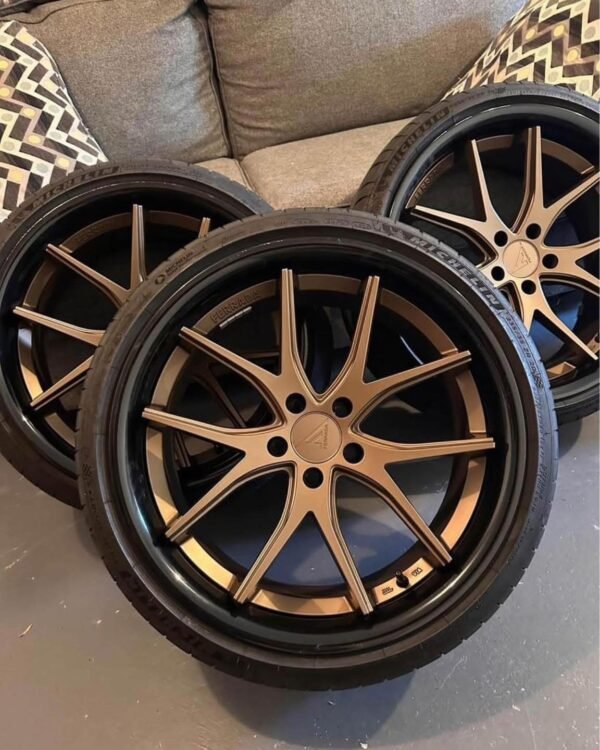 Ferrada FR2 20” 5X112 wheels with Michelin pilot sports tires