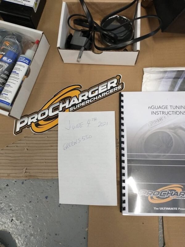 Procharger HO P1X Kit For 2018 Mustang GT with Lethal UPGRADE BAP, ETC. N GAUGE ETC. - Image 12