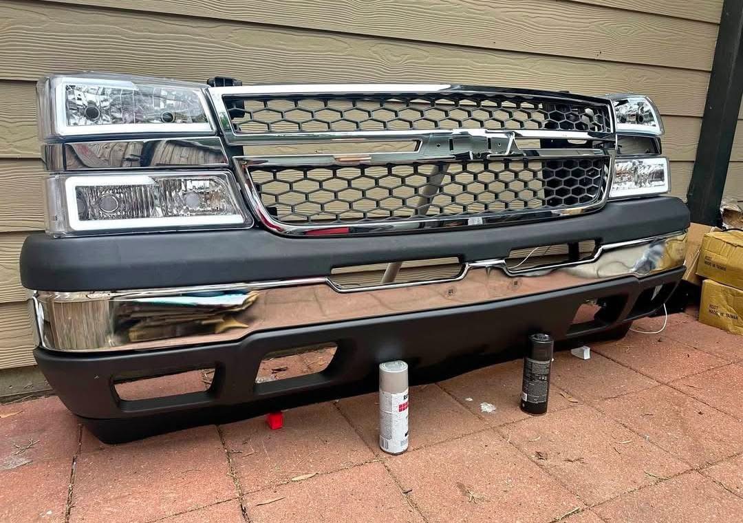 2003-2007 Chevy Silverado 1500 Front End Kit" - Image 2