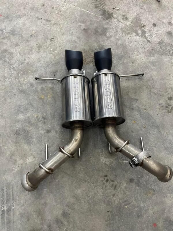 Mustang GT Roush black tip axlebacks. - Image 4
