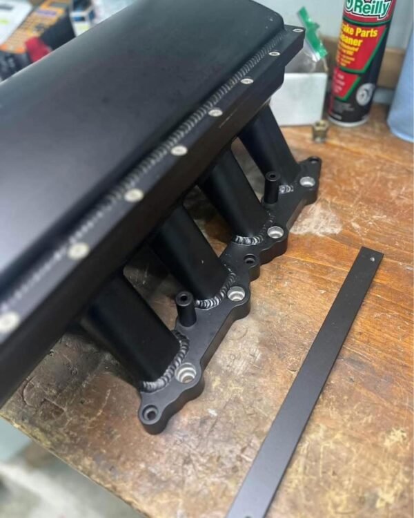 SNIPER EFI FABRICATED RACE SERIES INTAKE MANIFOLD - 2011-14 FORD 5.0L COYOTE -BLACK - Image 6