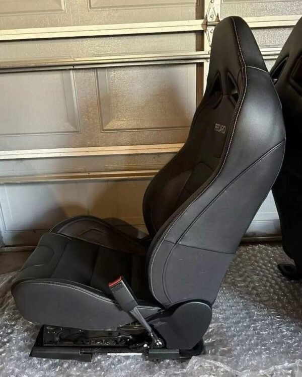 Ford Mustang Oem Recaro Black Leather Seats 2015-2019 - Image 5