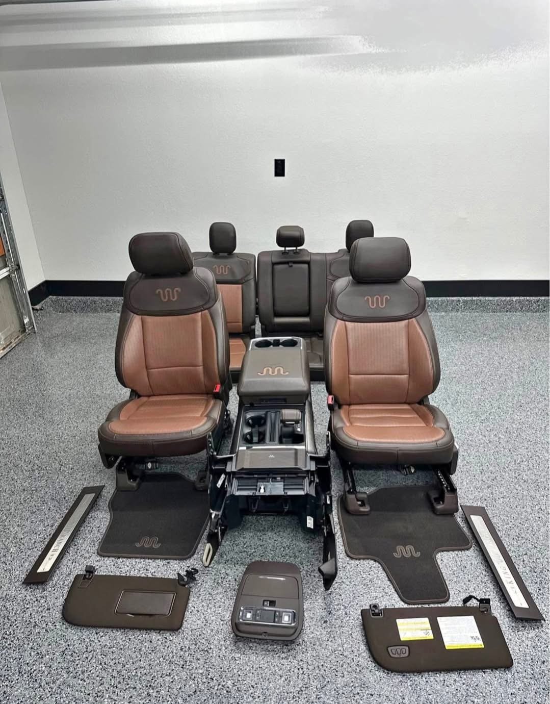 King Ranch Interior for 2021-2025 F150