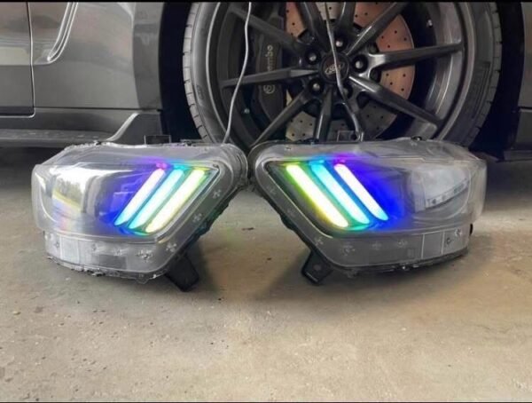 2015-2017 Ford Mustang GT RH Headlights Xenon HID OEM