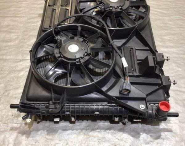 2015-2020 Ford Mustang GT S550 5.0 Radiator Assembly w/ Cooling Fan - Image 4