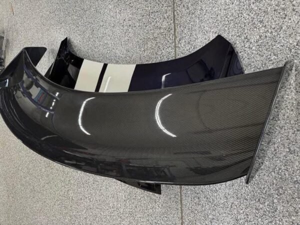 2020-2022 Mustang GT500 Shelby CFTP Deck Lid Carbon Fiber Spoiler OEM Trunk Lid - Image 4