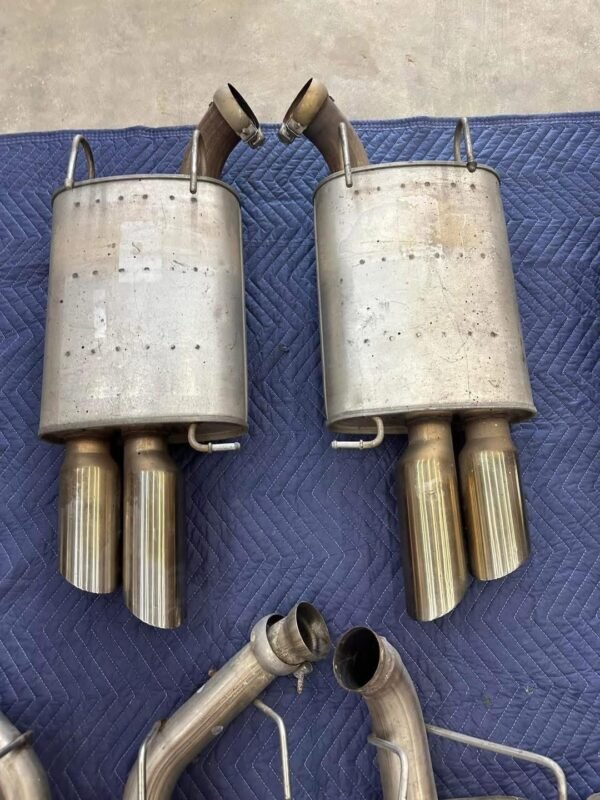 Several sets of axlebacks removed from 11-14 Mustang GTs. - Image 4