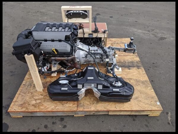 Ford Mustang 5.0 manual engine trans run pallet kit: !