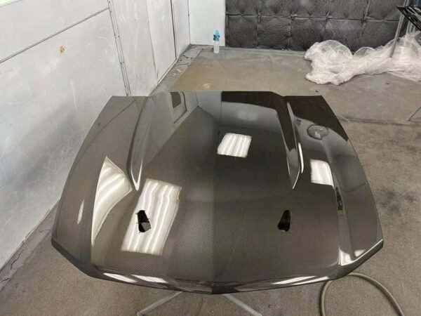 CARBON FIBER HOOD for Ford Mustang - Image 5