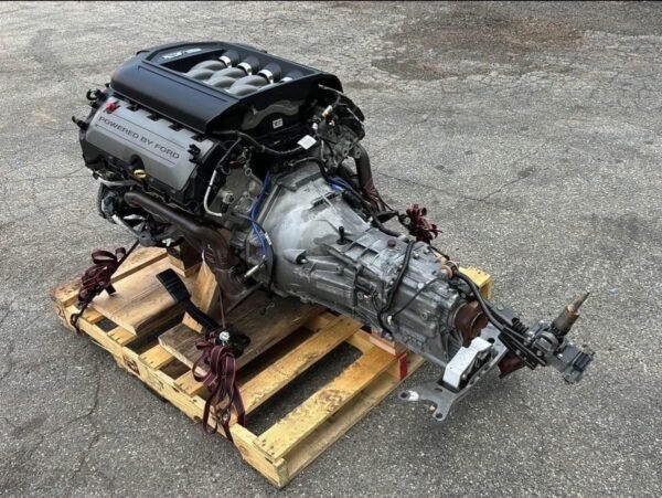 FORD MUSTANG GT GEN 1 COYOTE 5.0 MT-82 2WD ENGINE TRANSMISSION PULLOUT - Image 6