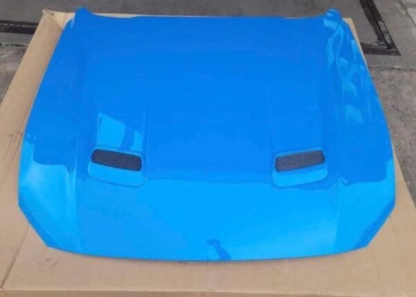 2018-2023 Mustang GT OEM take-off hood (E7 Oxford White) – Brand new, never installed!