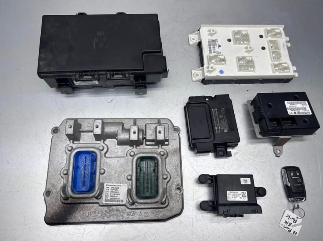 Ram 2500 ECM Engine Module Key PCM Gateway 3500 All Modules 2019-2024. - Image 6
