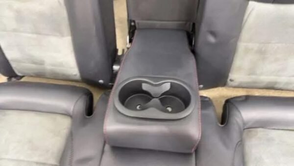 Dodge Charger SRT-8 OEM Leather/Suede Heated Seat Set Front/Rear - Image 12