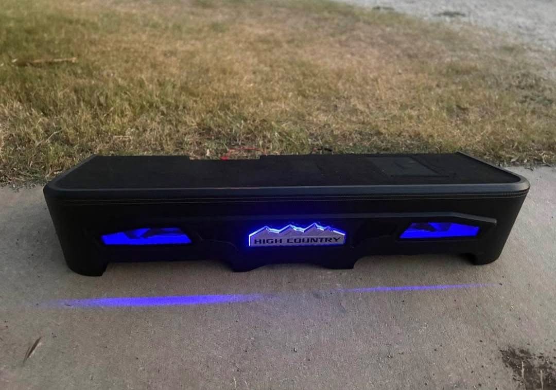 "2022 Chevy High Country Subwoofer Box for 13TW5 JL Subs" - Image 6