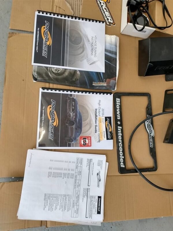 Procharger HO P1X Kit For 2018 Mustang GT with Lethal UPGRADE BAP, ETC. N GAUGE ETC. - Image 10