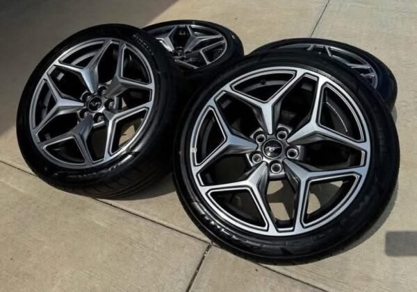 Mustang Wheels and Tires - Brand New (2025 Takeoffs) 2025 Ford Mustang 19" Performance Package Wheels & Tires - Set of 4 - Image 2