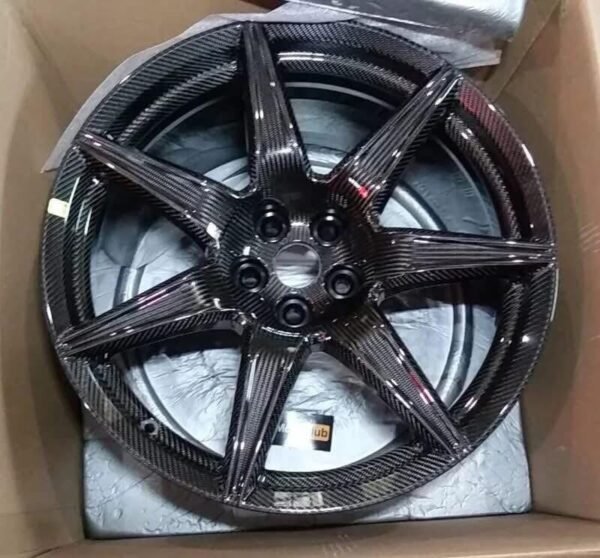 New in Box Ford Mustang carbon fiber Wheels