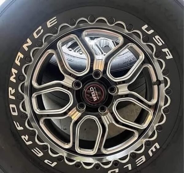 drag pack wheels.Weld laguna beadlock drag setup,Micky Thompson et street r 305/45/17,and micky Thompson sportsman s/r 28x6 skinny.5x114.3 bolt pattern. - Image 5