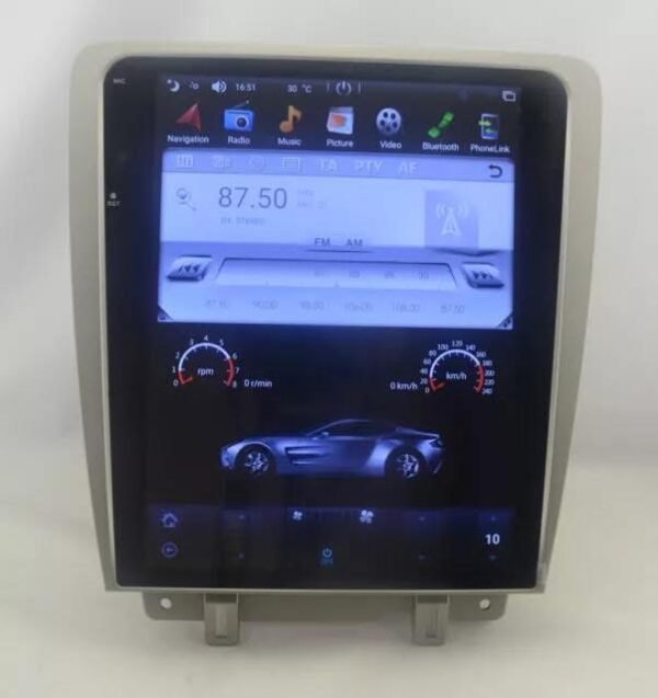 12.1" android 11 car GPS navigation radio Stereo for Ford Mustang - Image 3