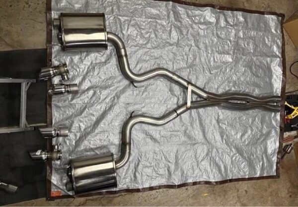 Corsa Xtreme X-pipe catback with adjustable valves for 18-24 GT. - Image 3