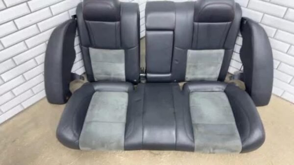 Dodge Charger SRT-8 OEM Leather/Suede Heated Seat Set Front/Rear - Image 10