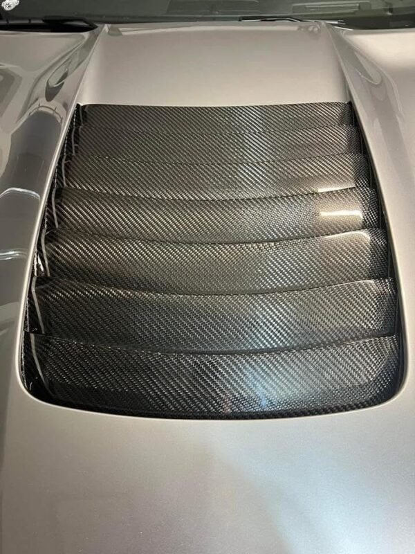 Python Shelby GT500 Carbon Fiber Hood Vent - Image 6