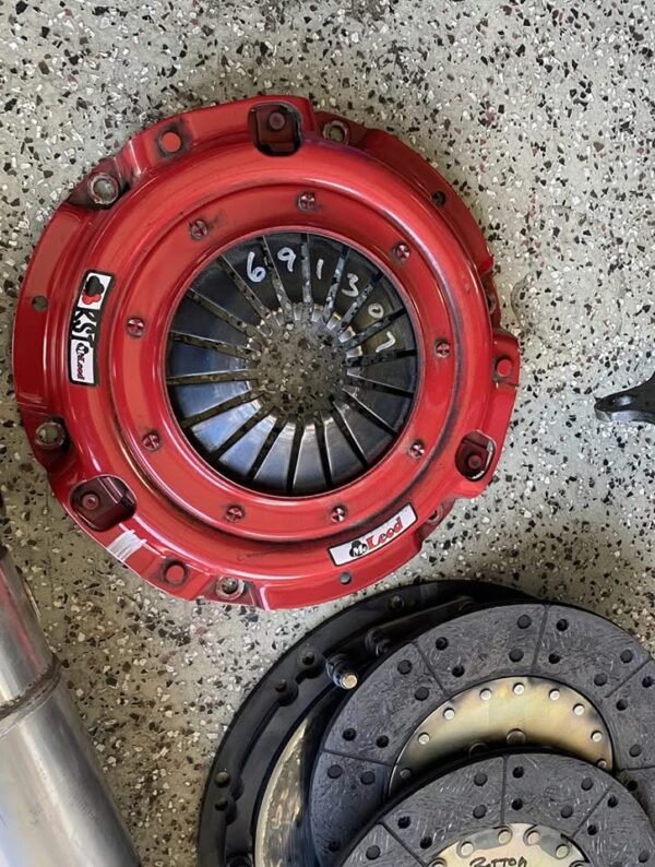 Foxbody Viper spec T56 6speed Conversion kit quick time Bell housing pro 5.0 shifter 26 spline input shaft Crossmember energy suspension mount and Aluminum driveshaft McLeod RST twin disk clutch - Image 3