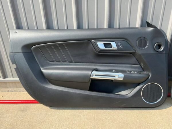 2018-2022 Mustang GT V6 EcoBoost LH RH Premium Leather Insert Door Panels Pair - Image 2