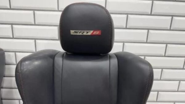 Dodge Charger SRT-8 OEM Leather/Suede Heated Seat Set Front/Rear - Image 4
