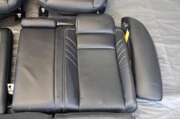 Dodge Charger Srt Hellcat 6.2L Oem Black Leather Front N Rear Seats - Image 8