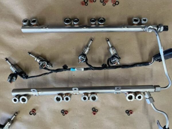 2018-2023 Mustang GT 5.0L direct injection fuel rail + injectors – Complete OEM set, ready for your build! - Image 9