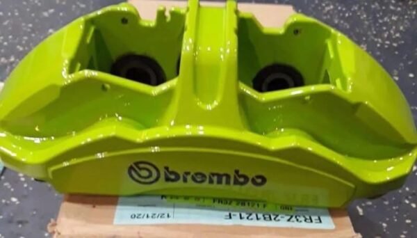 Gt350 & Gt350R brembo professional power coated sub line green - Image 5