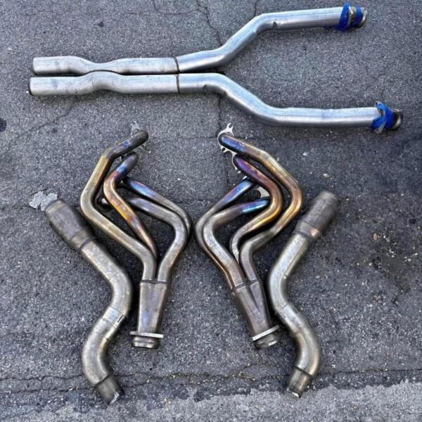 kook headers for 2018 5.0 comes with catted connectors and xpipe