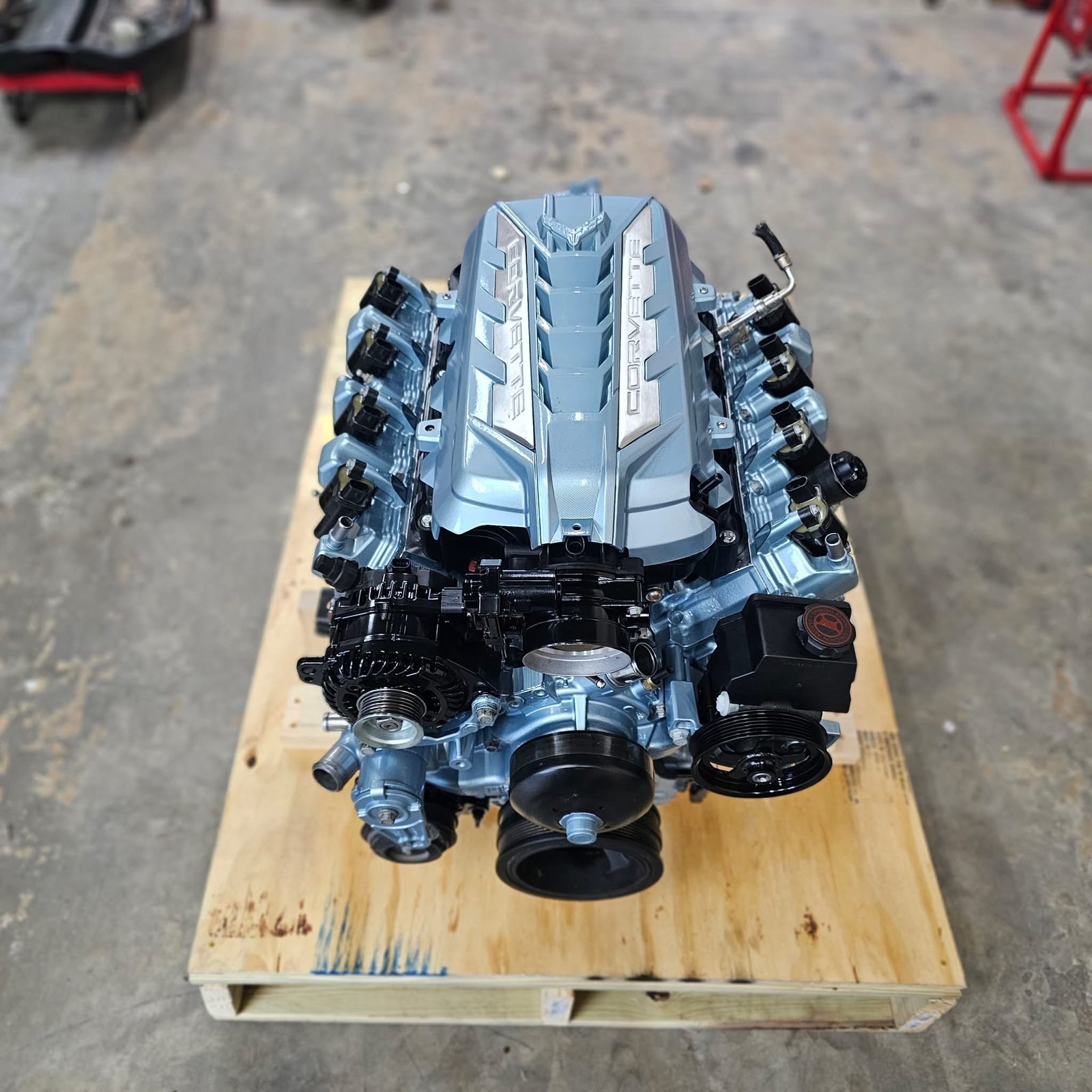 Custom-Painted 600HP L87/10L80 Drivetrain Package - Stage 3 Build with Ported Heads
