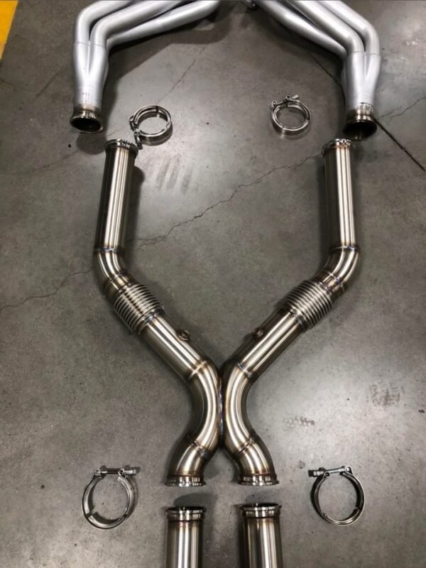 Mustang S550 Ultimate Headers with custom 3" exhaust (2018+) - Image 2