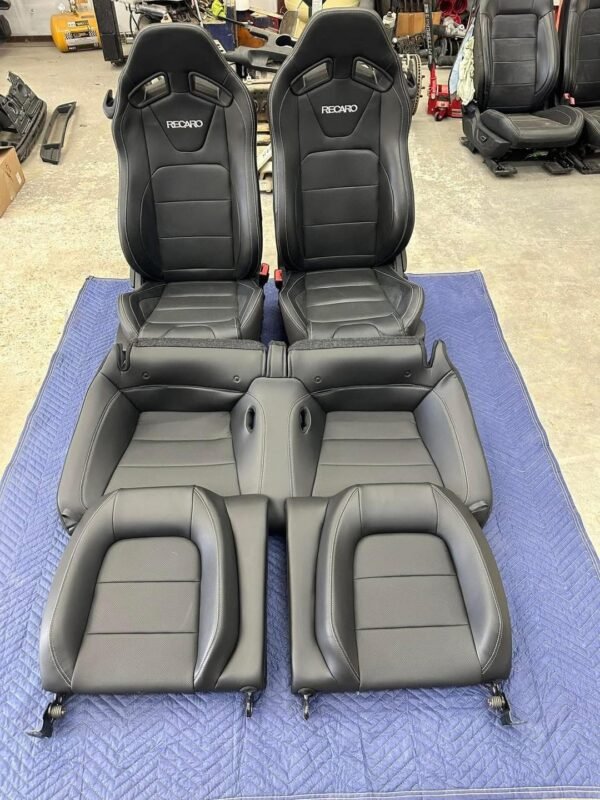 Recaro seats removed from a 2019 Mustang GT