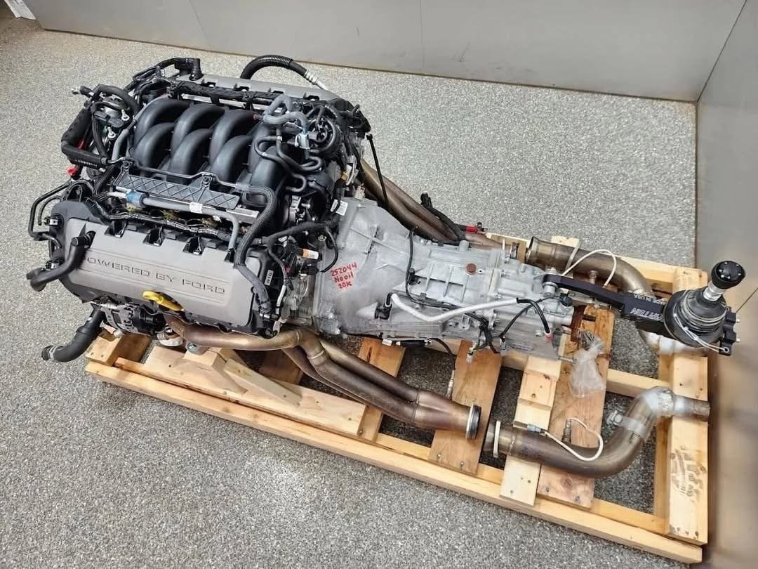 Mustang GT 5.0L Gen 2 Coyote 2017 Engine MT82 Manual Trans 20k Miles