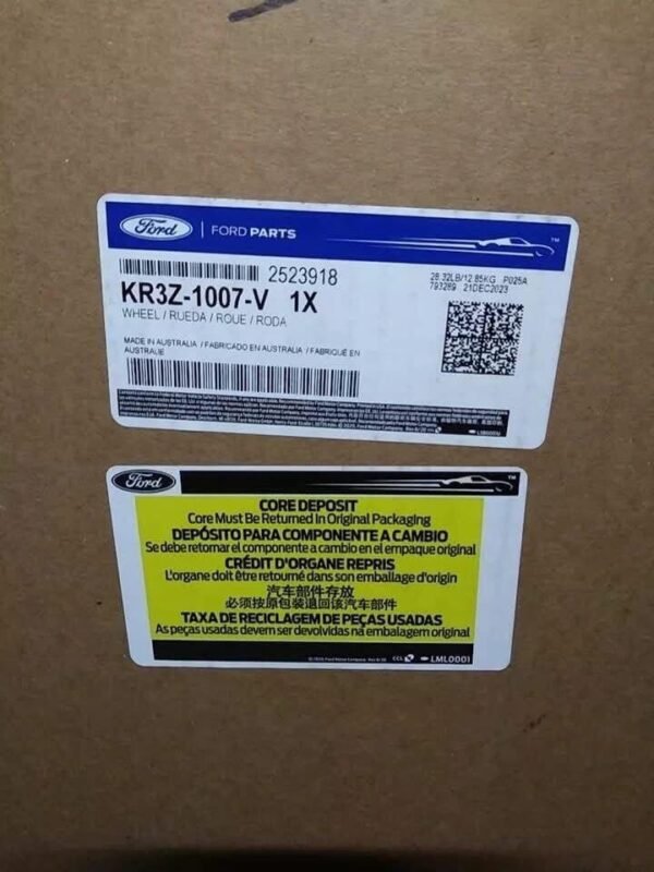 New in Box Ford Mustang carbon fiber Wheels - Image 6