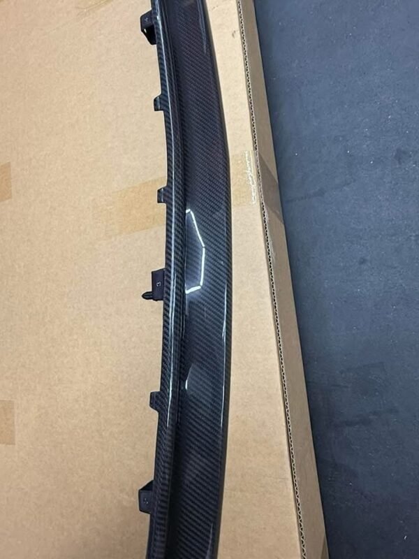 Ford Mustang Dark Horse Factory CARBON FIBER Front Bumper Lip Splitter Ground Effects🔥🔥 - Image 3