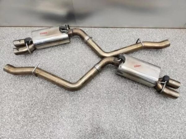 Challenger SRT8 Kooks Axle Back Exhaust Mufflers 3