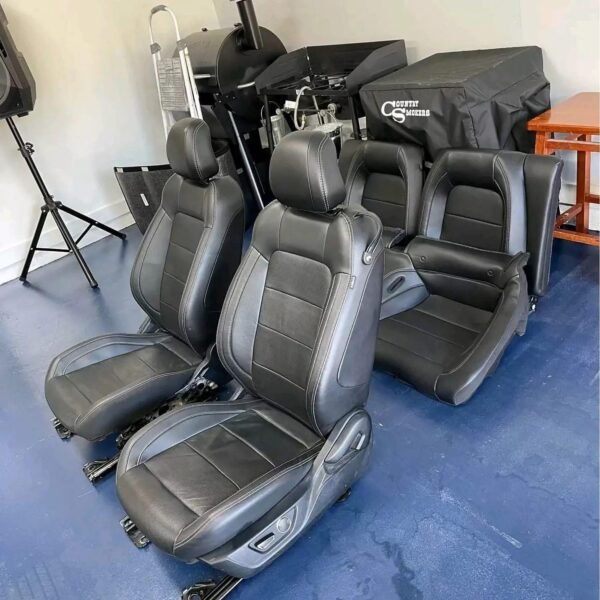2019 Mustang leather seats