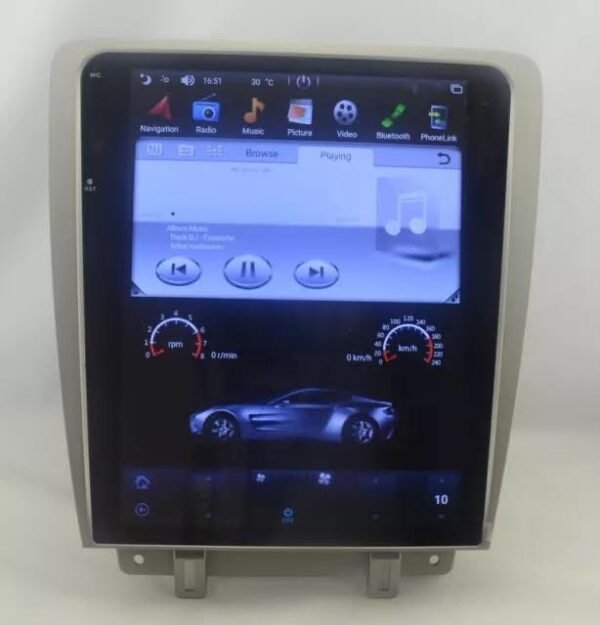 12.1" android 11 car GPS navigation radio Stereo for Ford Mustang