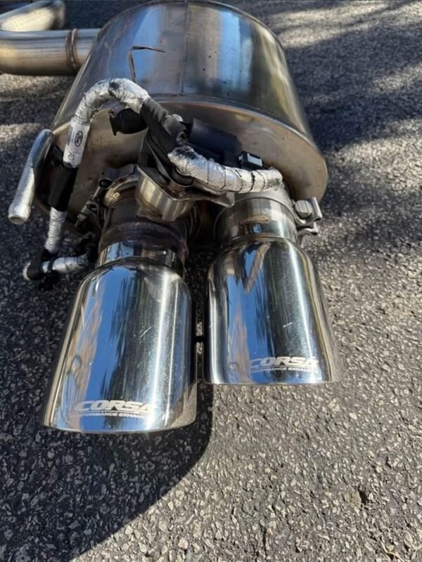 Mustang GT Corsa Extreme Cat back with Active Exhaust - Image 4