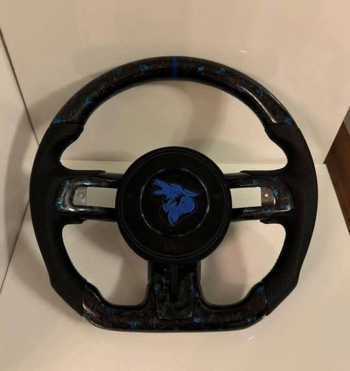 Forged Carbon Mustang Steering Wheel