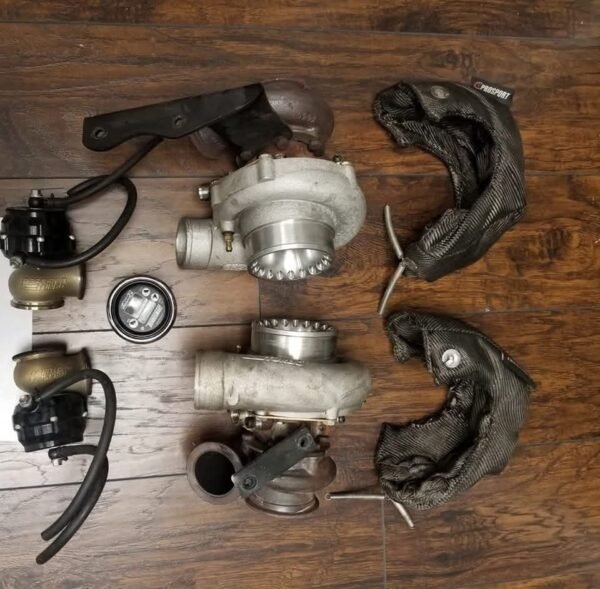Complete Hellion Twin Turbo kit, including the instruction manual Pulled off a 2016 Mustang GT *Eboost2controller - Image 3
