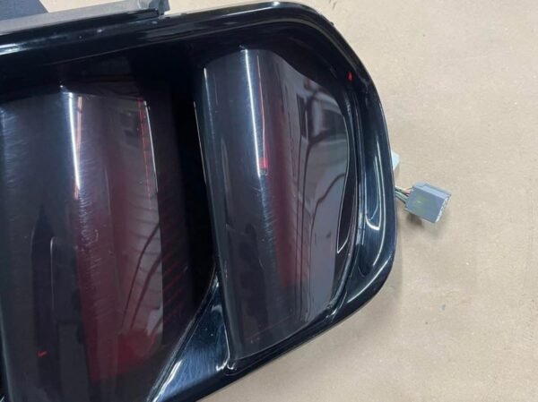 2015-2017 Ford Mustang GT GT500 Eco boost RH LH Tail Lights Pair Smoked Covers - Image 10