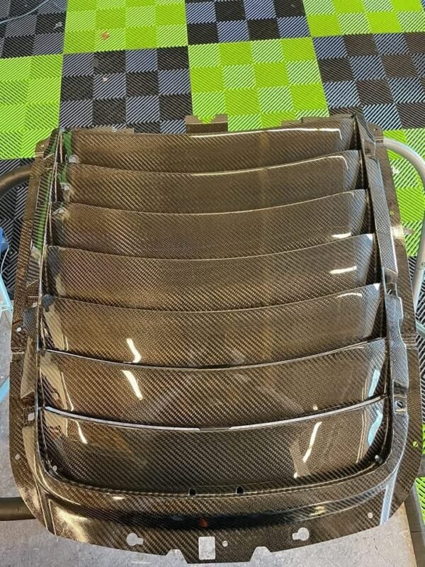 Python Shelby GT500 Carbon Fiber Hood Vent - Image 2