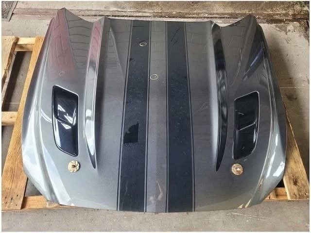 Ford Mustang GT S550 Front Hood Shell Magnetic Grey Paint J7 2741 - Image 3