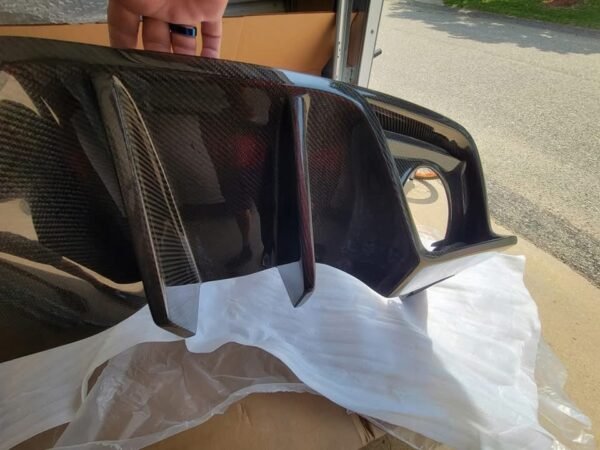 Mustang Carbon Fiber Type-AR Rear Diffuser. - Image 5